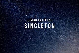 5-) Singleton Design Pattern