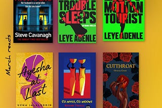 Books Ovayoza Read in March