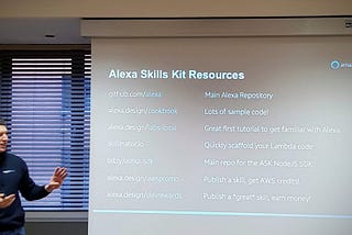 Alexa Skills 201 Workshop