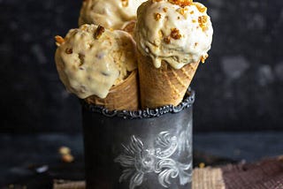 Butterscotch icecream 🍦