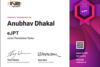 My eJPT Journey: From BlackHat MEA to Becoming a Certified Penetration Tester
