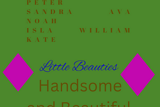 Children Are Truly “Little Beauties"