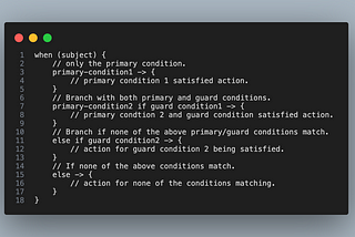 Guard Condition in when — Kotlin 2.1.0