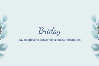 Briday: an iOS app for wedding organizers to create integrated QR wedding invitation and guest…