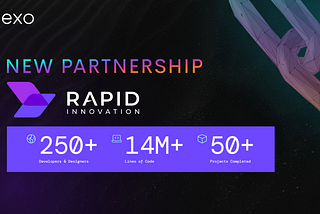 Exo Partners With Rapid Innovation