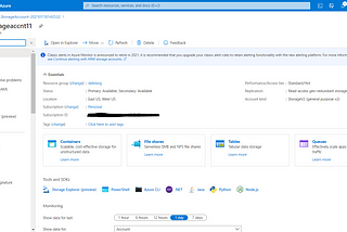 User Delegation SAS — Azure Storage Account