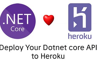 Deploy your Dotnet API to the Heroku