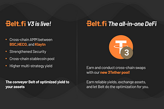 Belt Finance V3 Official Launch!