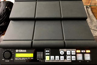 First steps with Yamaha’s DTX Multi 12 drum pads