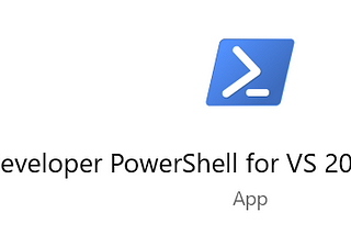 Visual Studio DevShell
