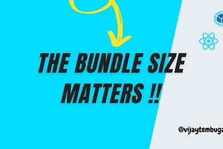 The BUNDLE size matters!