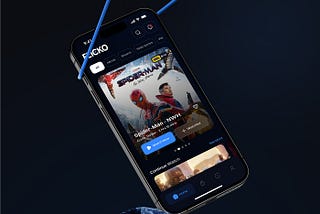 OTT Streaming Platform Mobile App UI Design