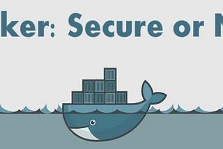 3 tips for securing your Docker container