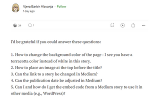 Answering One of My Readers Medium FAQs