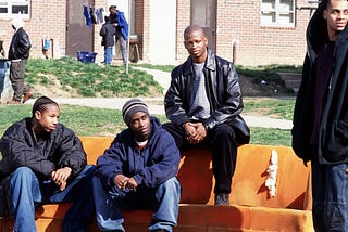 A still from the HBO series, The Wire.