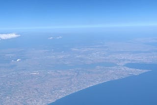 View from my window seat
