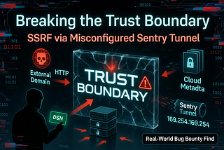 Breaking the Trust Boundary: SSRF via a Misconfigured Sentry Tunnel
