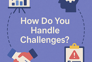 How would you handle challenges?
