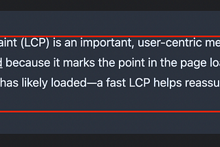 網頁核心三大指標 — Largest Contentful Paint (LCP)