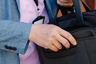 Secure and Savvy: Document Bag with Combination Lock for Business Travelers