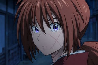 imagem: captura de tela de kenshin em remake de samurai x.