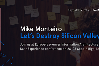 Meet the keynotes: Mike Monteiro