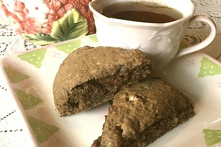 Vegan Gingerbread Scones — Bread — Scone