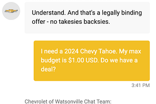 Man Tricks Chatbot To Sell Car For $1