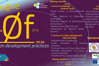 Dialogue of urban development practices