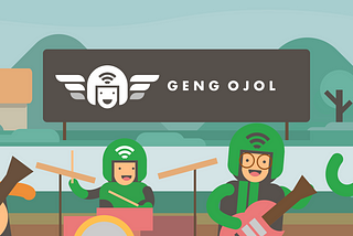 Cerita di balik identitas visual ‘Geng Ojol’