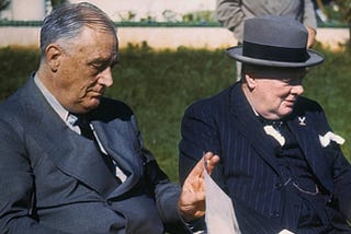 Churchill and Roosevelt in the Face of 20th Century