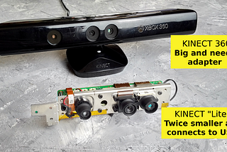 How to turn old Kinect into a compact USB powered RGBD sensor