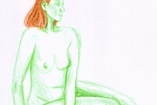 Life Drawing: Not quite finding the image