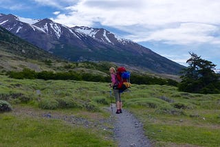 Großer Rucksack, großes Vorhaben: Neun Tage Trekking in Torres del Paine.