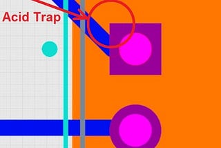 Why should one avoid right angles in PCB traces?