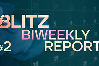 Blitz Labs Biweekly Report #2