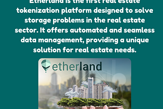 Unlocking the Future of Real Estate and Real-World Assets with Etherland