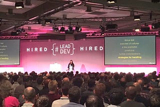Notes from The Lead Developer UK conference