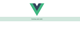 Vue Projesine Bootstrap Eklemek