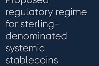 🏦 Bank of England Launches Consultation on Regulation of GBP Stablecoins