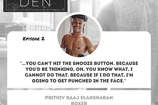 Prithiv Raaj Elansharan — Gratitude, Fear and Authenticity | Podcast Transcript