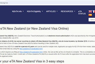 FOR RUSSIAN CITIZENS — NEW ZEALAND New Zealand Government ETA Visa — NZeTA Visitor Visa Online…