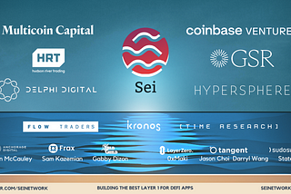 Sei ecosystem, Investors & Partners