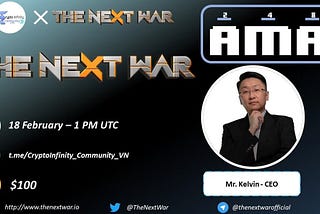 AMA RECAP : Crypto Infinity & The Next War