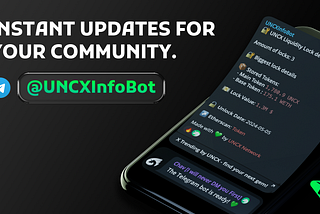 Inform Your Community With The The UNCX Info Bot