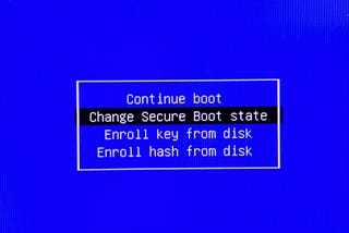 BIOS — Secure Boot Setup on Dual / Single Boot machines