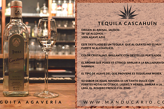 Un destilado por semana: Tequila Cascahuín