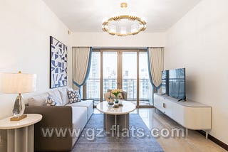 2 BR flat apartment for rent in Guangzhou