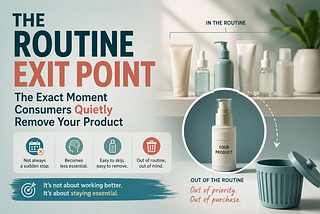 The “Routine Exit Point” in Skincare, Healthcare & Wellness