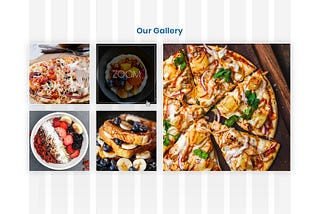 website gallery page examples